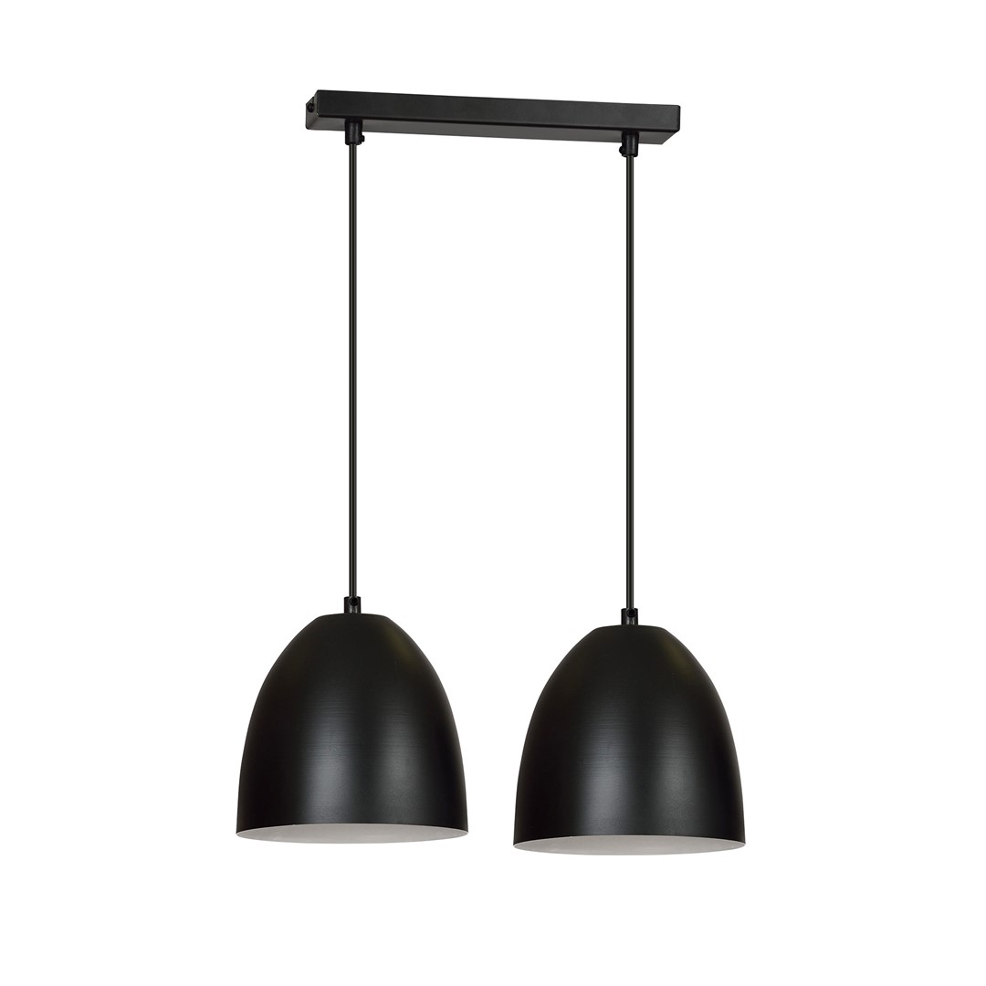 Lampa wisząca LENOX Czarny/Biały 391/2