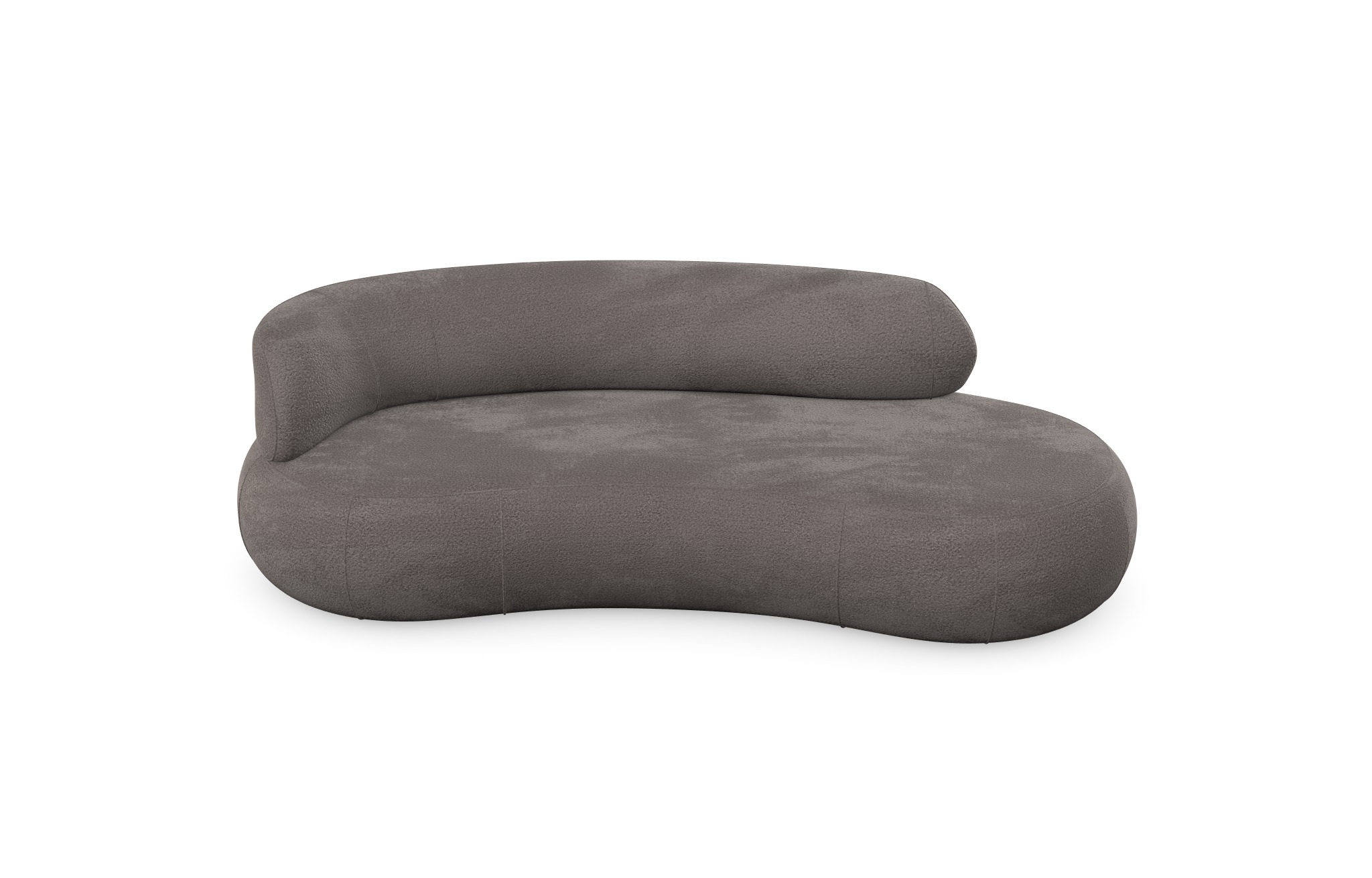 Sofa modułowa SOUL LEFT ARM - tkanina Abriamo 02 taupe - SOUL_SOF_ABRIAMO02_L