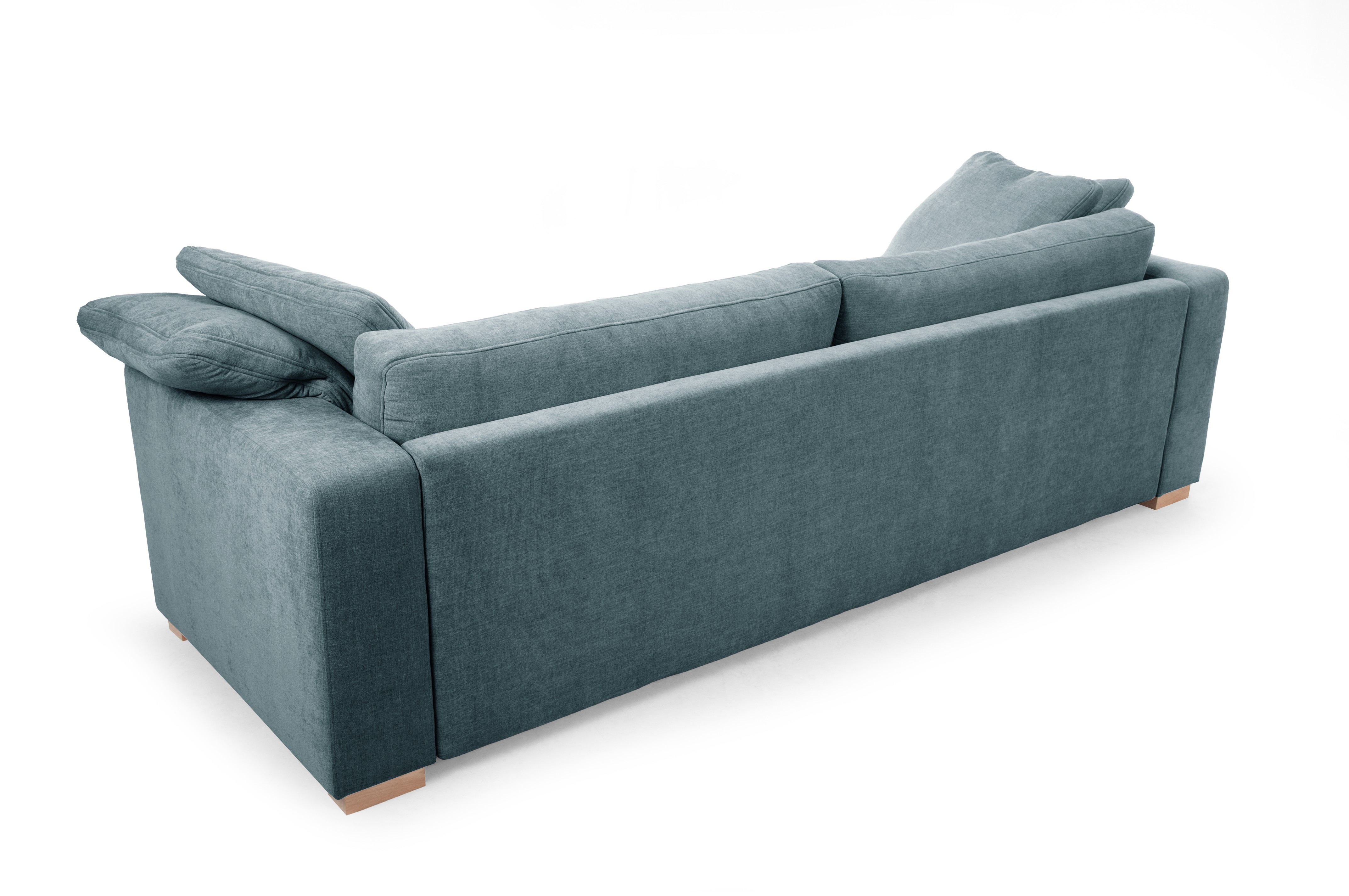 Sofa rozkładana Macaroni niebieskam MEBLEX - MACARONI-CITY72BLUE