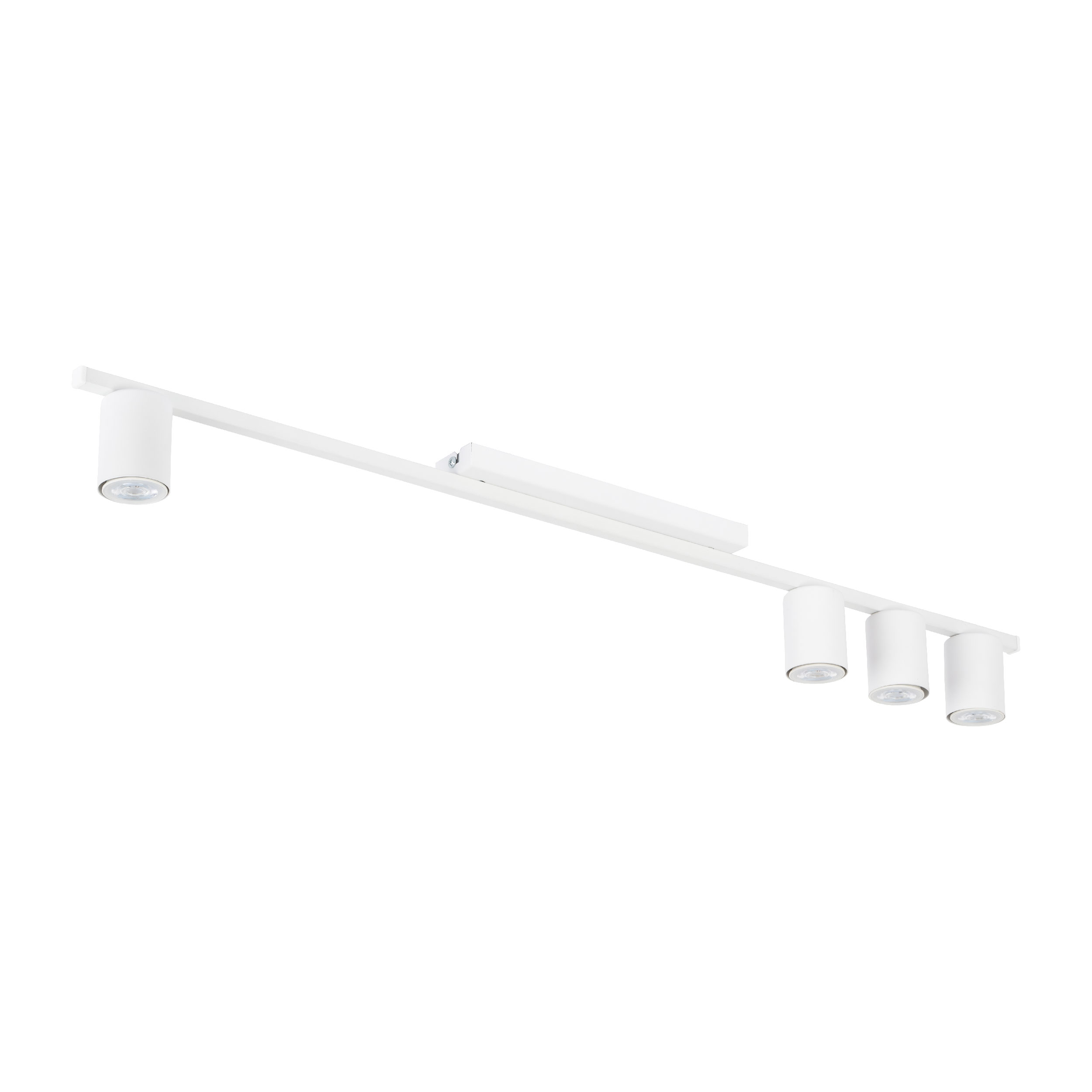 Lampa sufitowa LOGAN biała na listwie metalowej 100x11x5cm - TK_4571