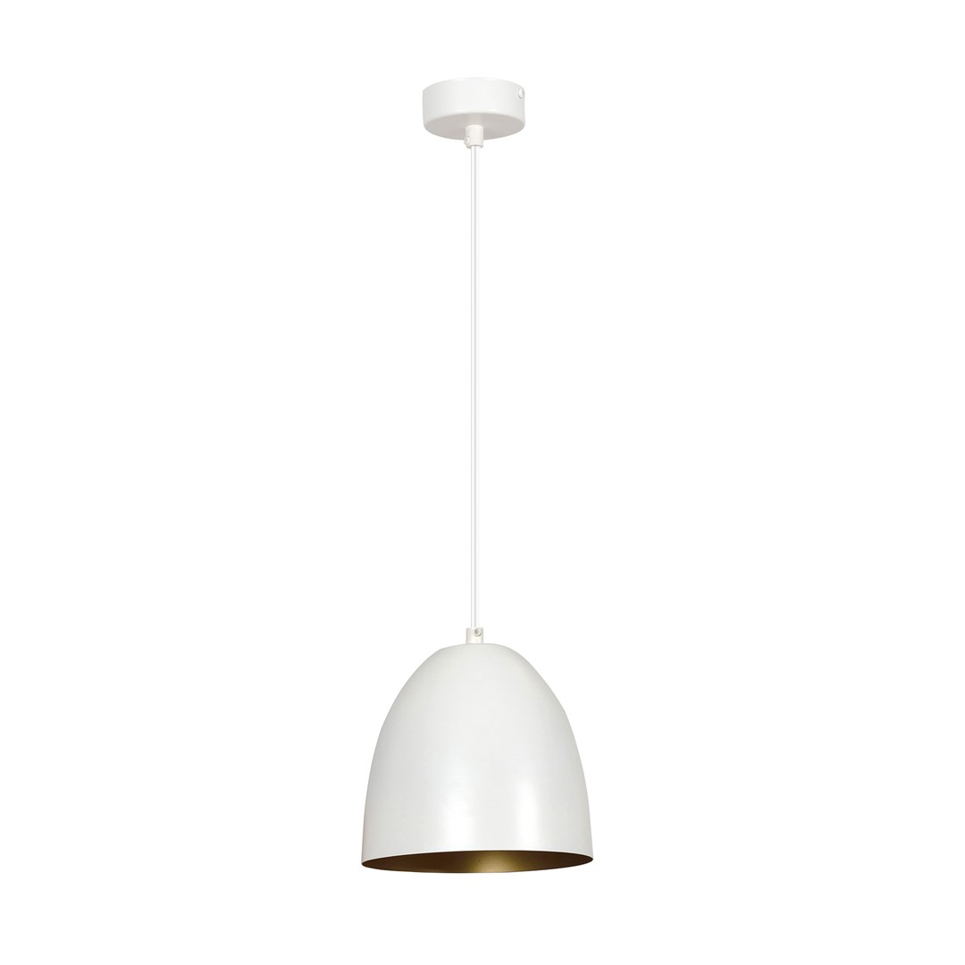 Lampa wisząca LENOX Biały/Złoty 411/1