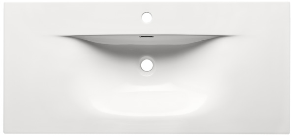 SKY100/DP-8099 umywalka meblowa - cabinet basin 101 x 46cm/ double packing