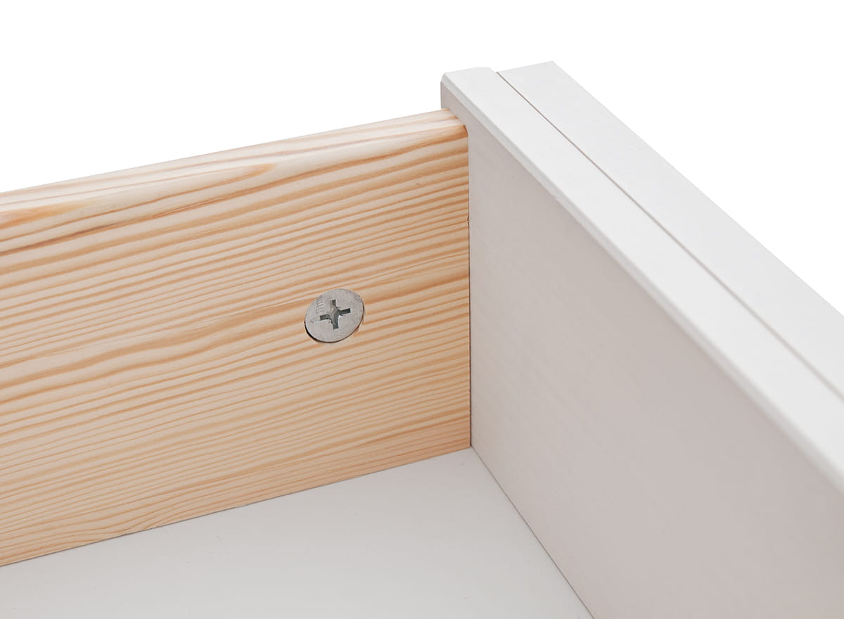 Witryna wysoka BELLUNO ELEGANTE biała - PL015B