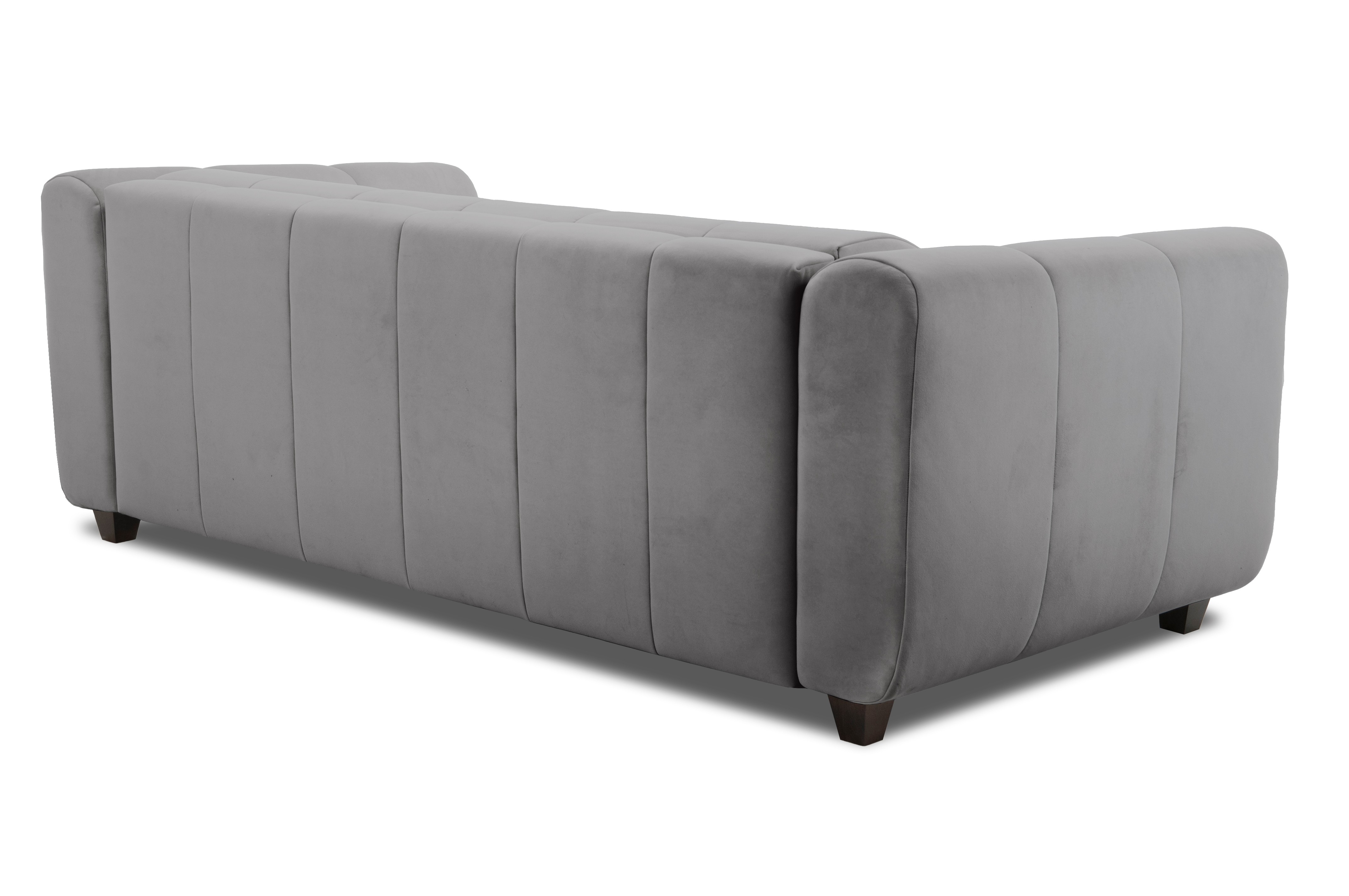 Sofa rozkładana Ambassador szara MEBLEX - AMBASSADOR4-SALVADOR17GREY