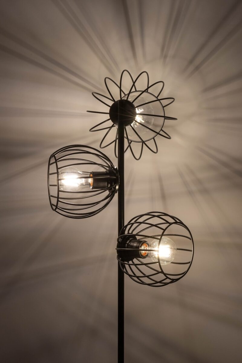 LAMPA PODŁOGOWA MADAM czarny - SI_32375