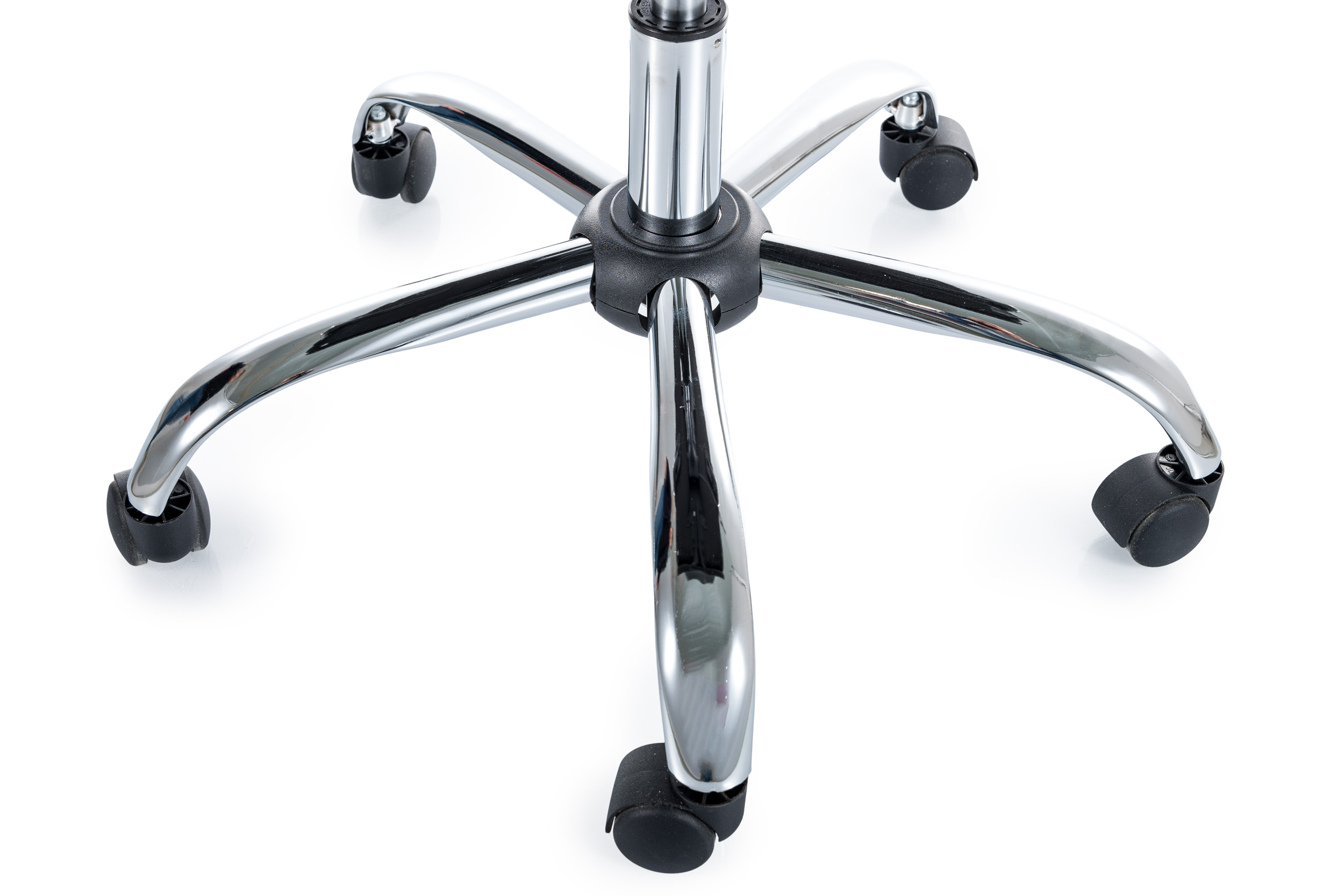 Fotel obrotowy Q-025, mechanizm TILT, czarny szary - OBRQ025CS