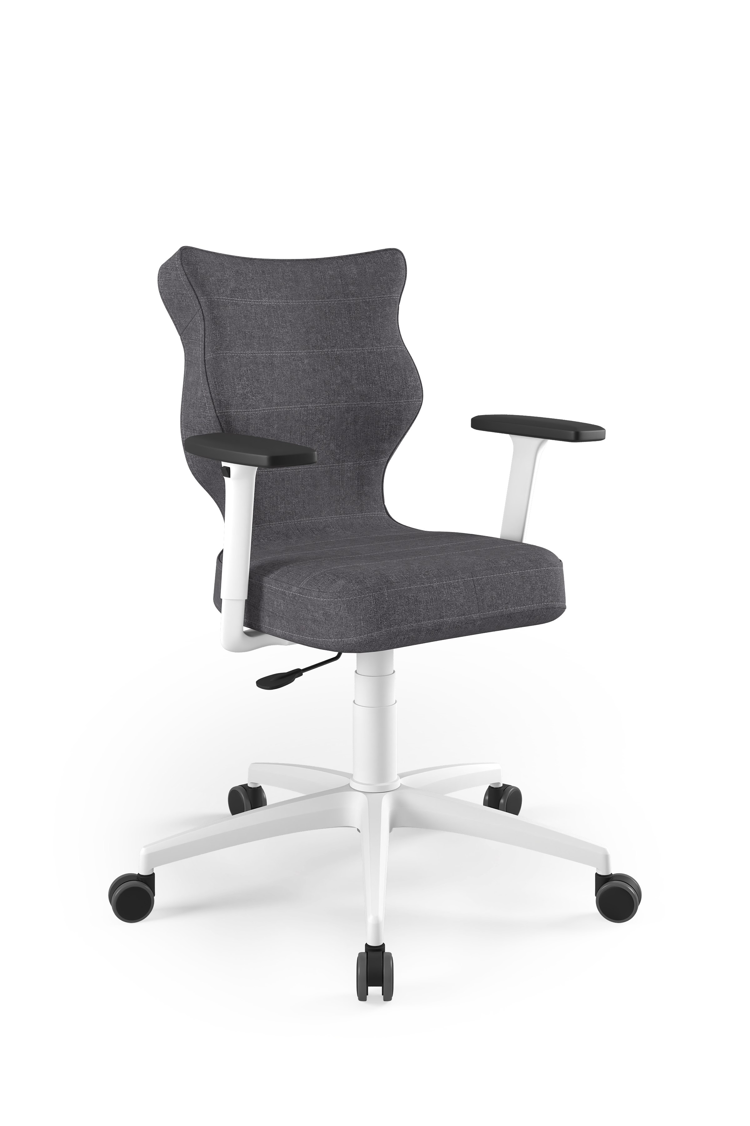 Krzesło obrotowe Perto Plus biały Palladium 01 rozmiar 6