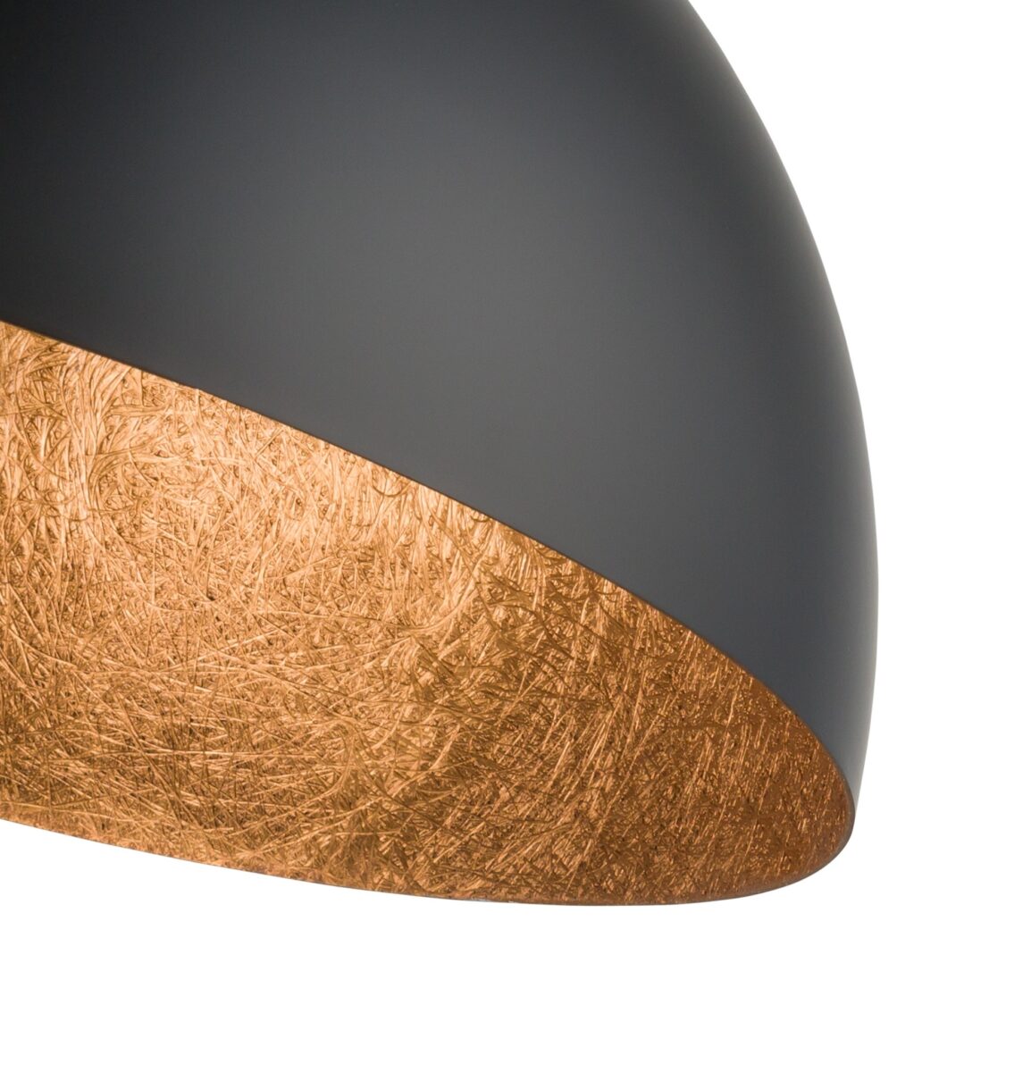 Sfera 70 plafon czarny/miedziany - SI_32468