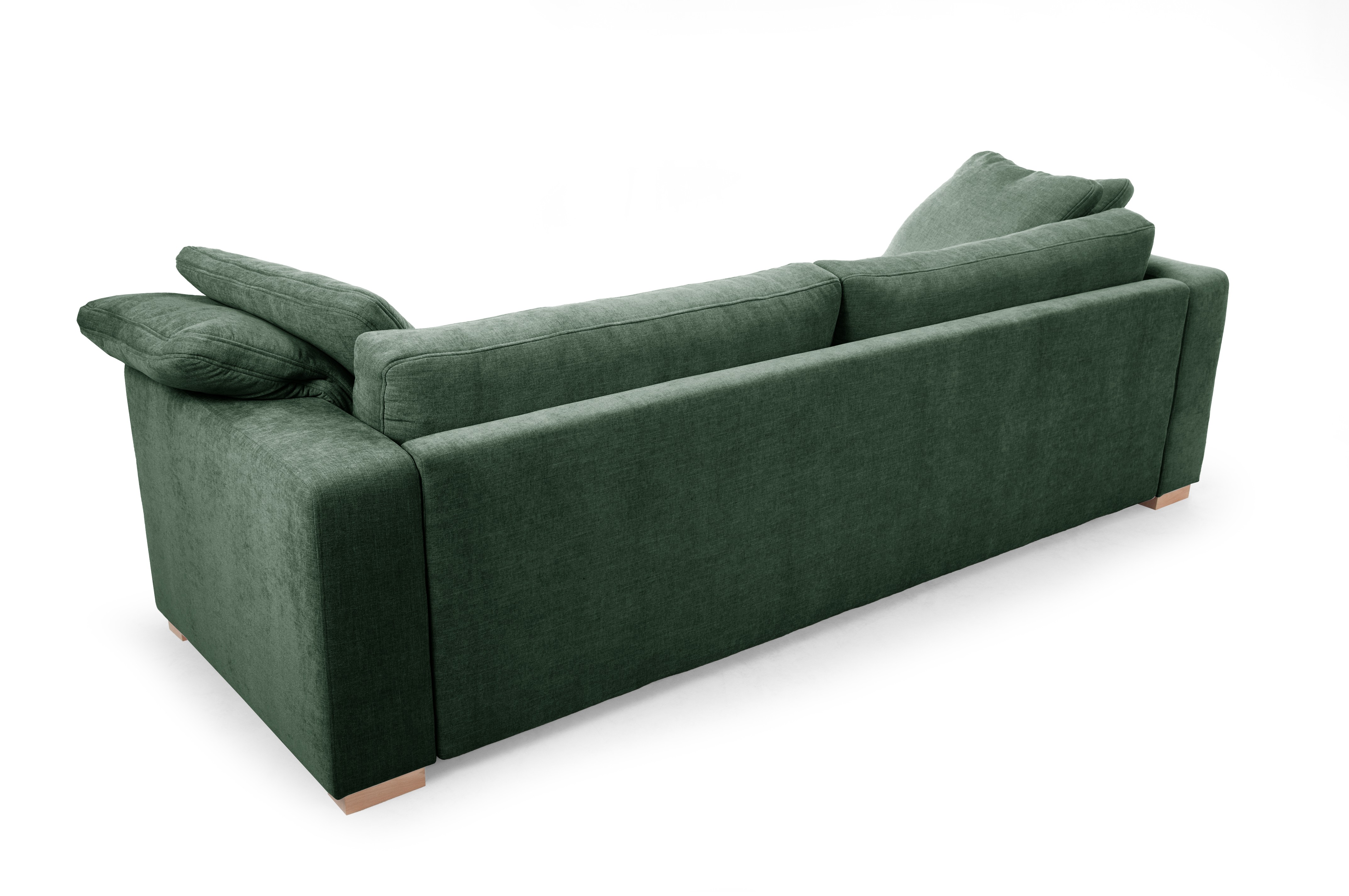 Sofa rozkładana Macaroni zielona MEBLEX - MACARONI-CITY36GREEN