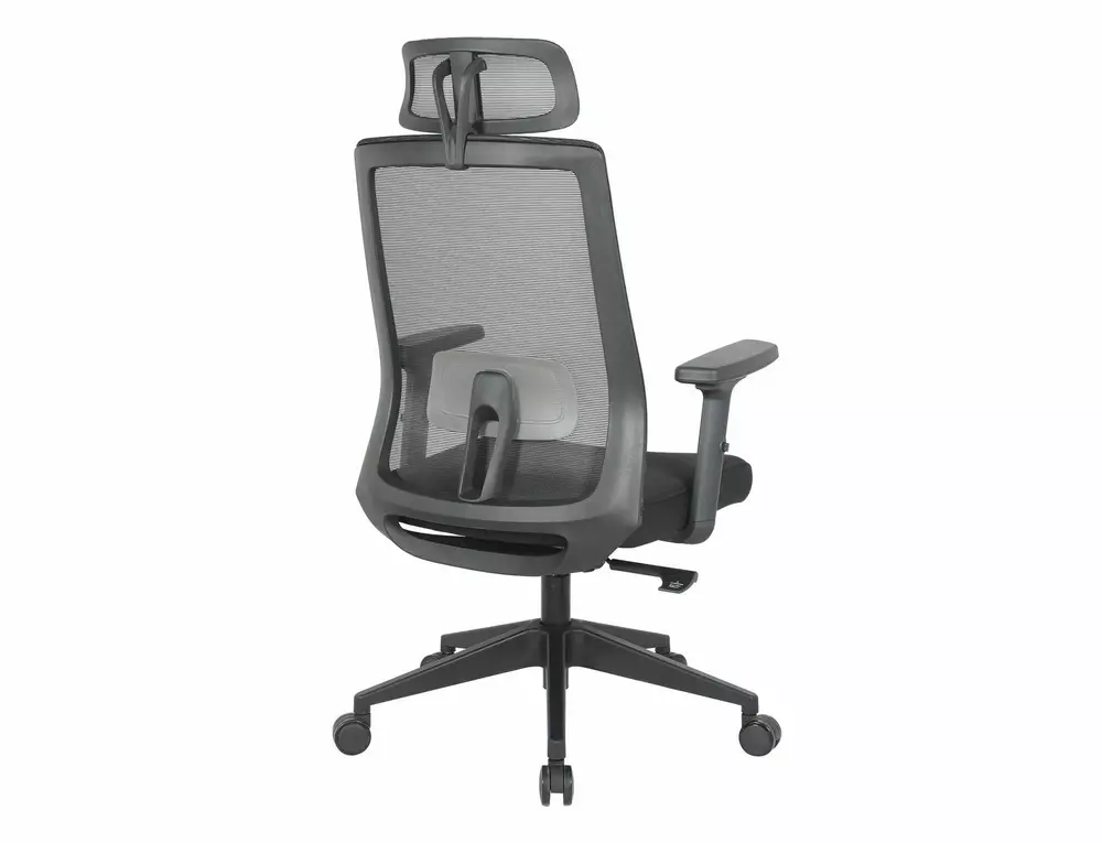 Fotel obrotowy, ergonomiczny Q-058 CZARNY - OBRQ058C