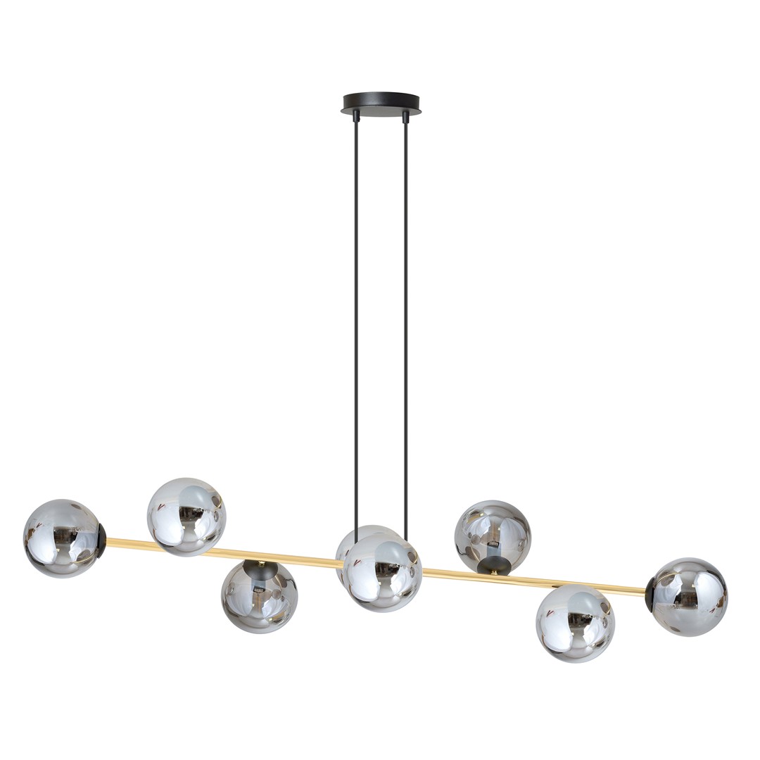 Lampa wisząca GRAVITY Czarny,Złoty 1237/8 - 1237/8