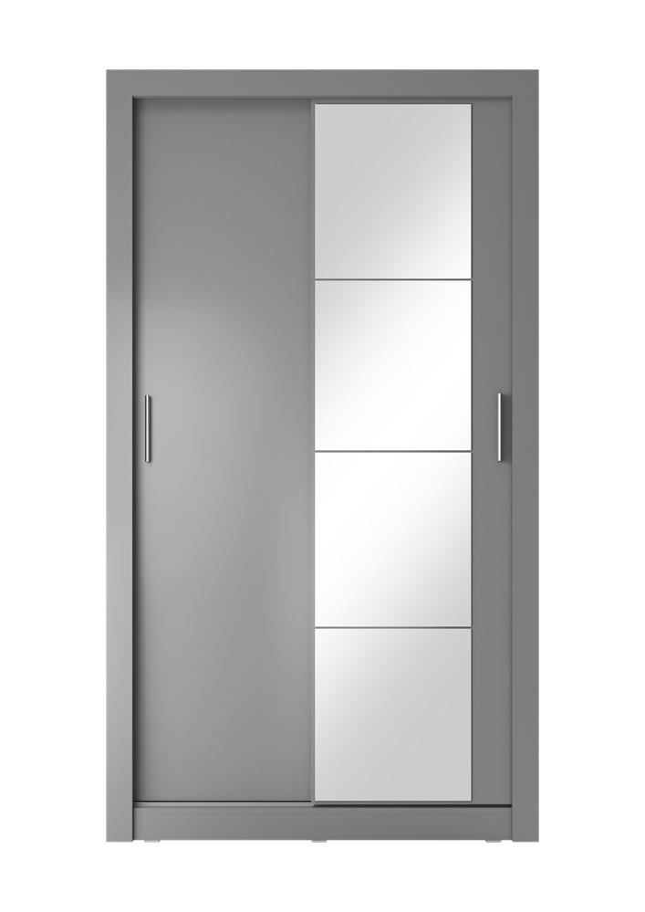Szafa 2-drzwiowa ARTI AR-06 120cm szara - AR6S