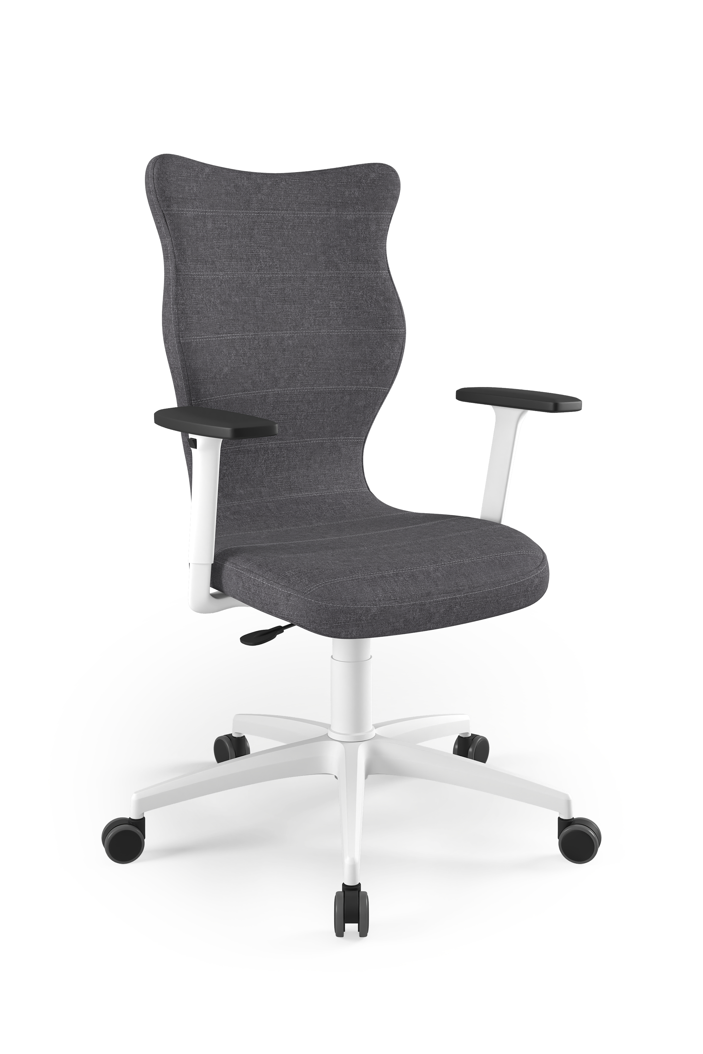 Krzesło obrotowe Perto Plus biały Palladium 01 rozmiar 7