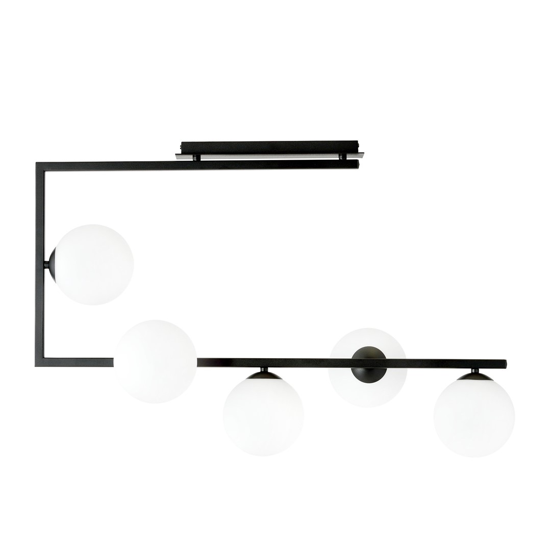 Lampa sufitowa SOMA Czarny,Złoty 1291/5