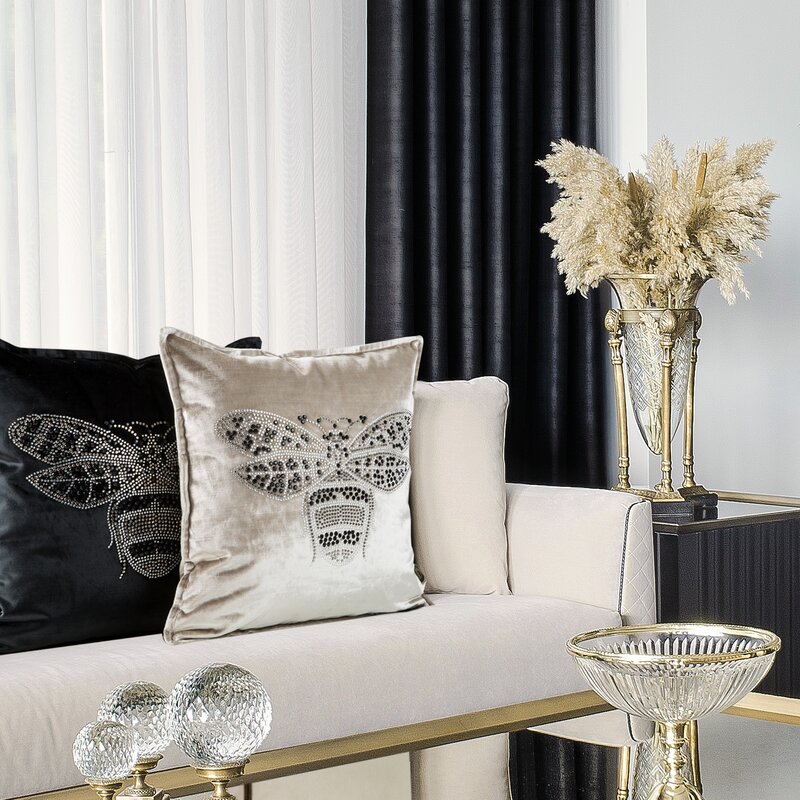 POSZEWKA ROYAL 2 45 X 45 CM NIEBIESKI - EU_390228