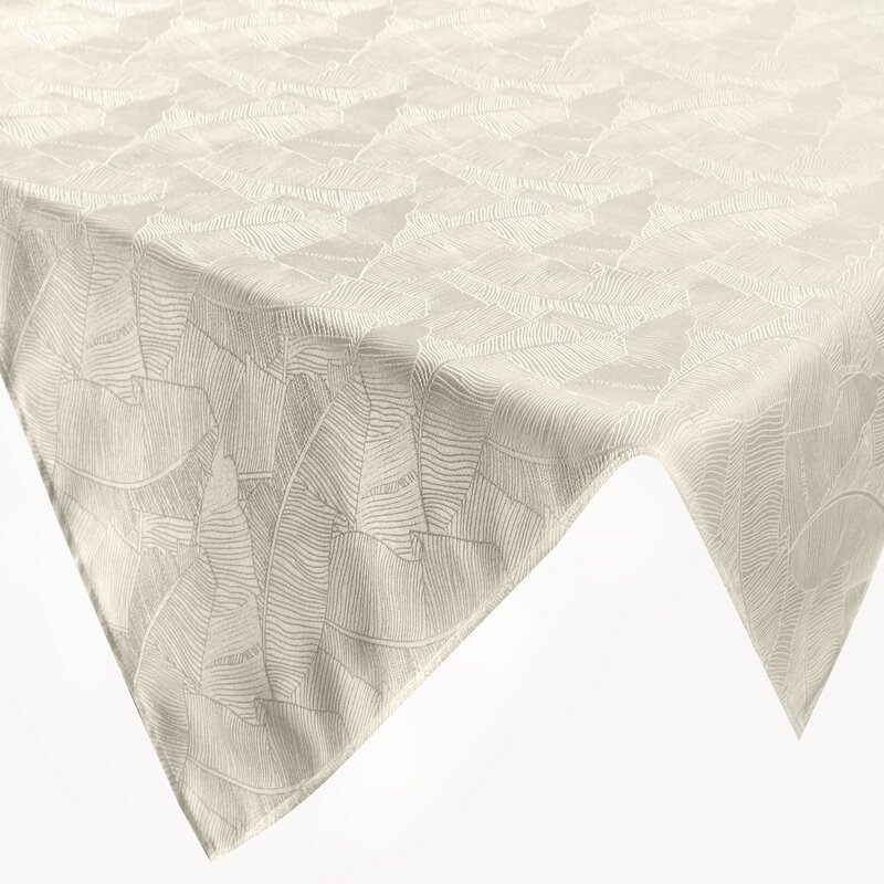 OBRUS ISLA 85 X 85 CM KREMOWY - EU_440395