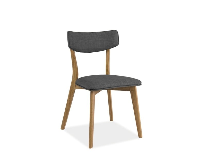 Krzesło drewniane KARL szary/dąb Signal