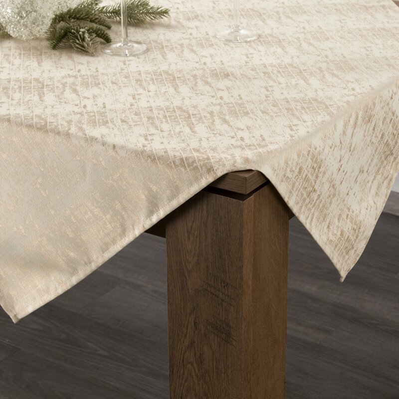 OBRUS ALINA 85 X 85 CM BEŻOWY - EU_440367