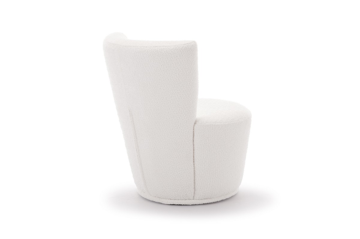 Fotel Tos biały MEBLEX - TOSARMCHAIR-CATCHME1WHITE