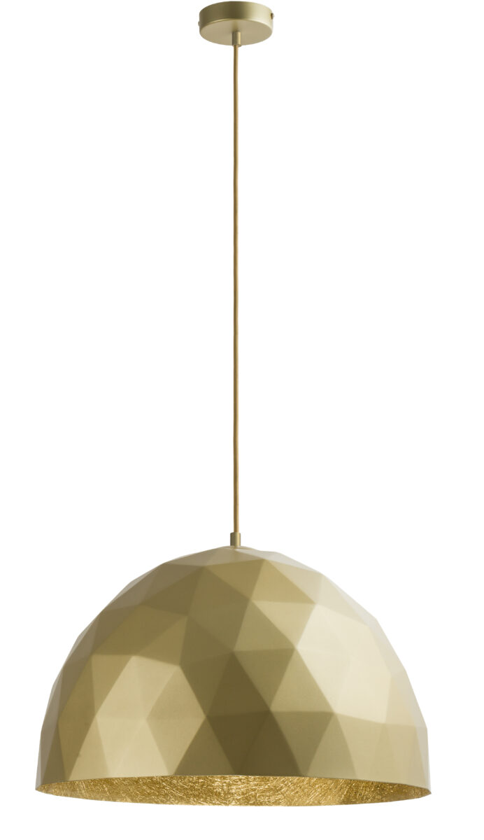 DIAMENT L ZŁOTY lampa wisząca - SI_32302