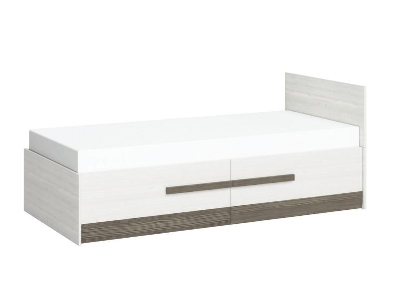 Łóżko z szufladami BLANCO 16 sosna śnieżna 90x200 ML Meble