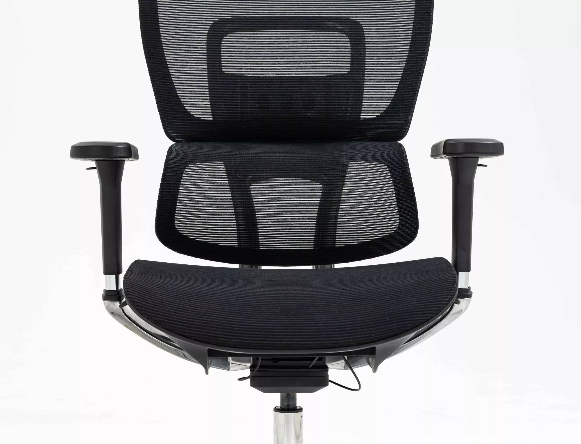 Fotel obrotowy biurowy WINNER LUX z zagłówkiem ergonomiczny czarny - OBRWINNERLUXC