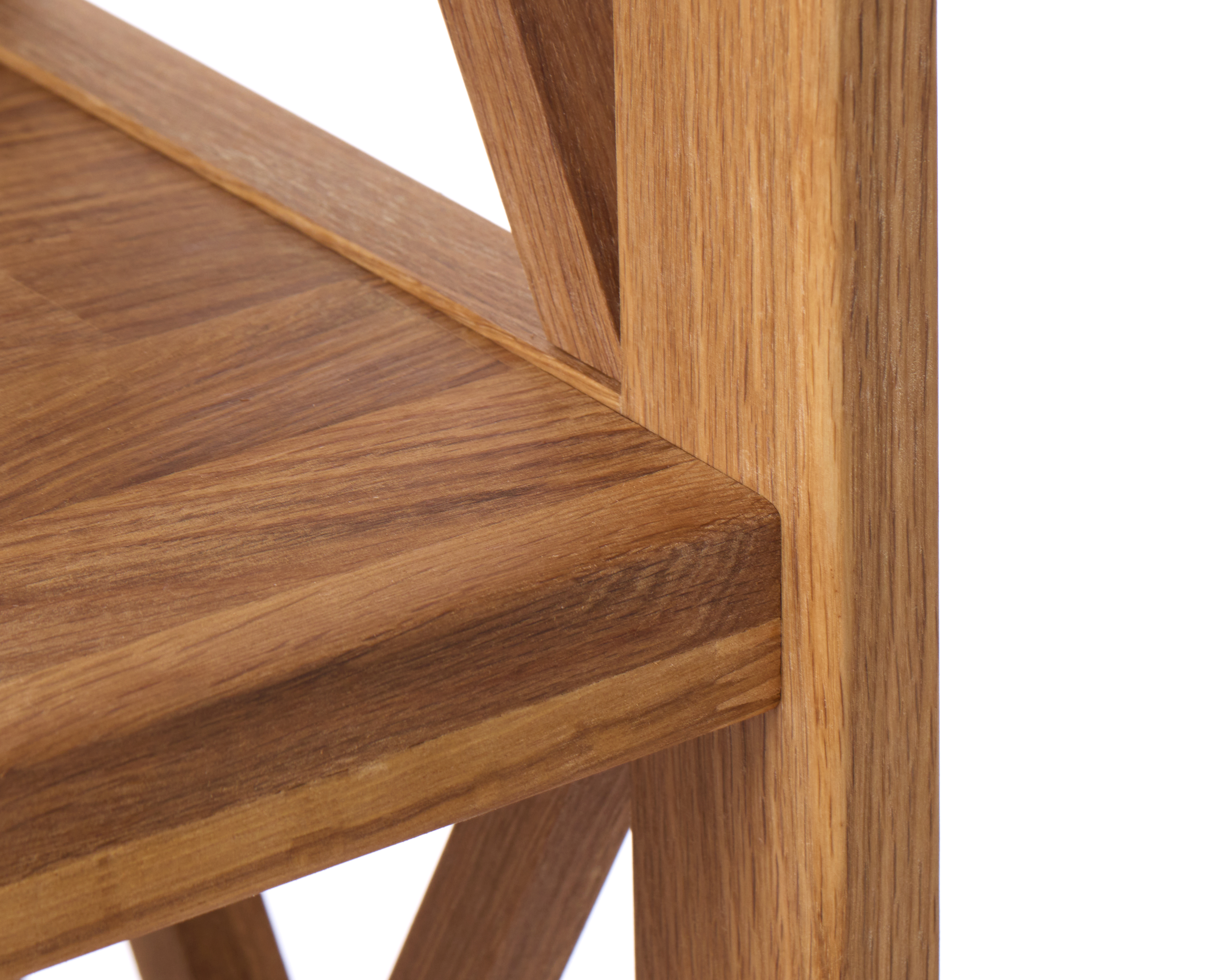 Regał niski X-SHELF wys.124 cm - dąb olejowany - UN_55340800