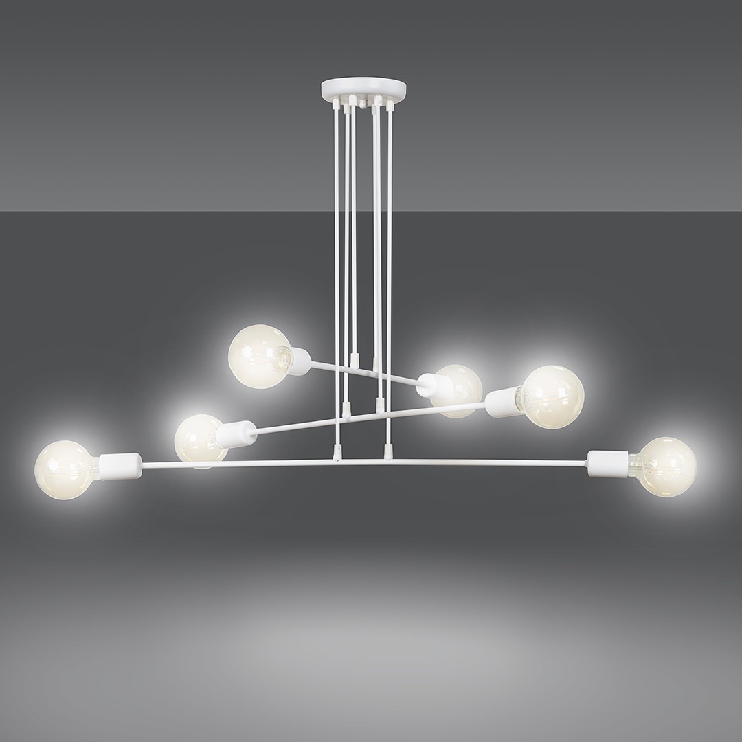 Lampa wisząca MULTIPO Biały 697/6 - 697/6