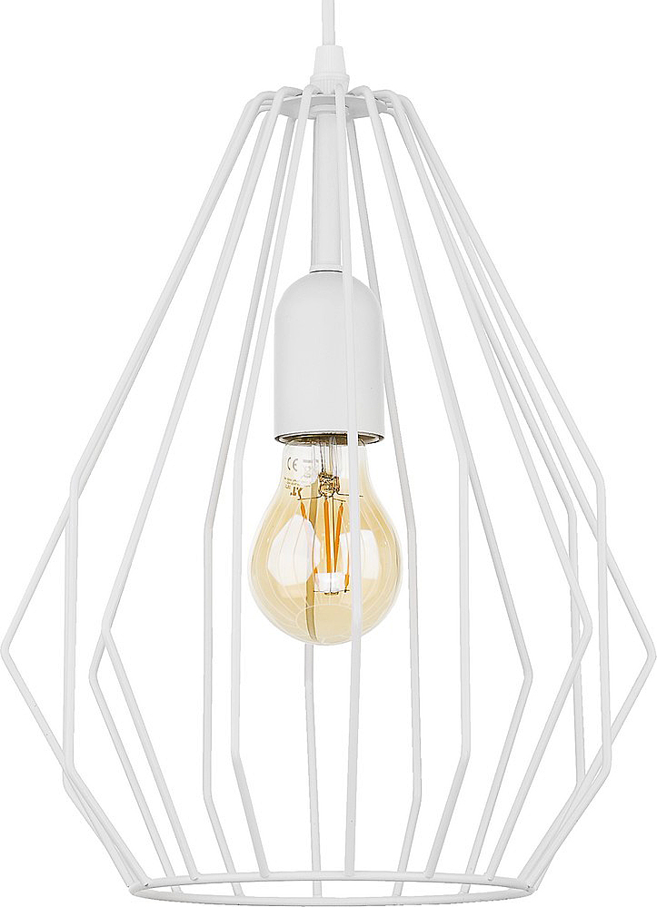Lampa wisząca BRYLANT biała 130x23cm - TK_2223