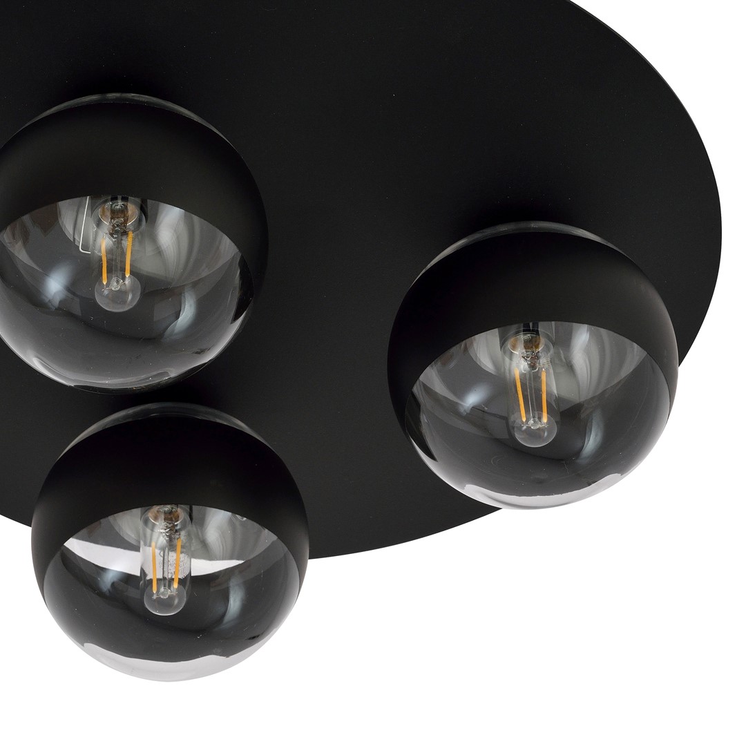 Lampa sufitowa  SOLAR Czarny 1129/3 - 1129/3