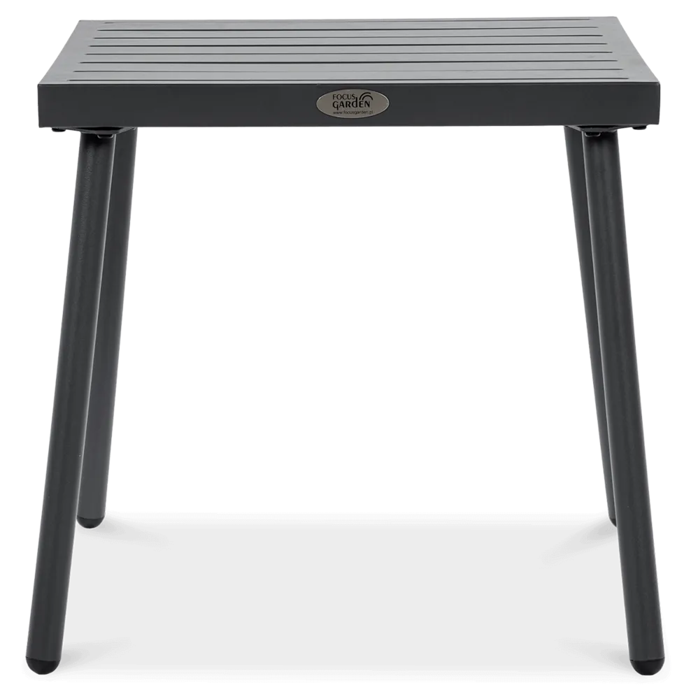 Zestaw mebli ogrodowych CASPER 3-set stalowy ciemnoszary - FG005526