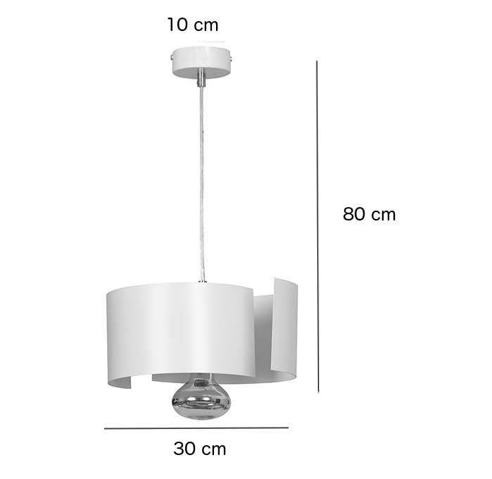 Lampa wisząca VIXON Biały 306/1 - 306/1