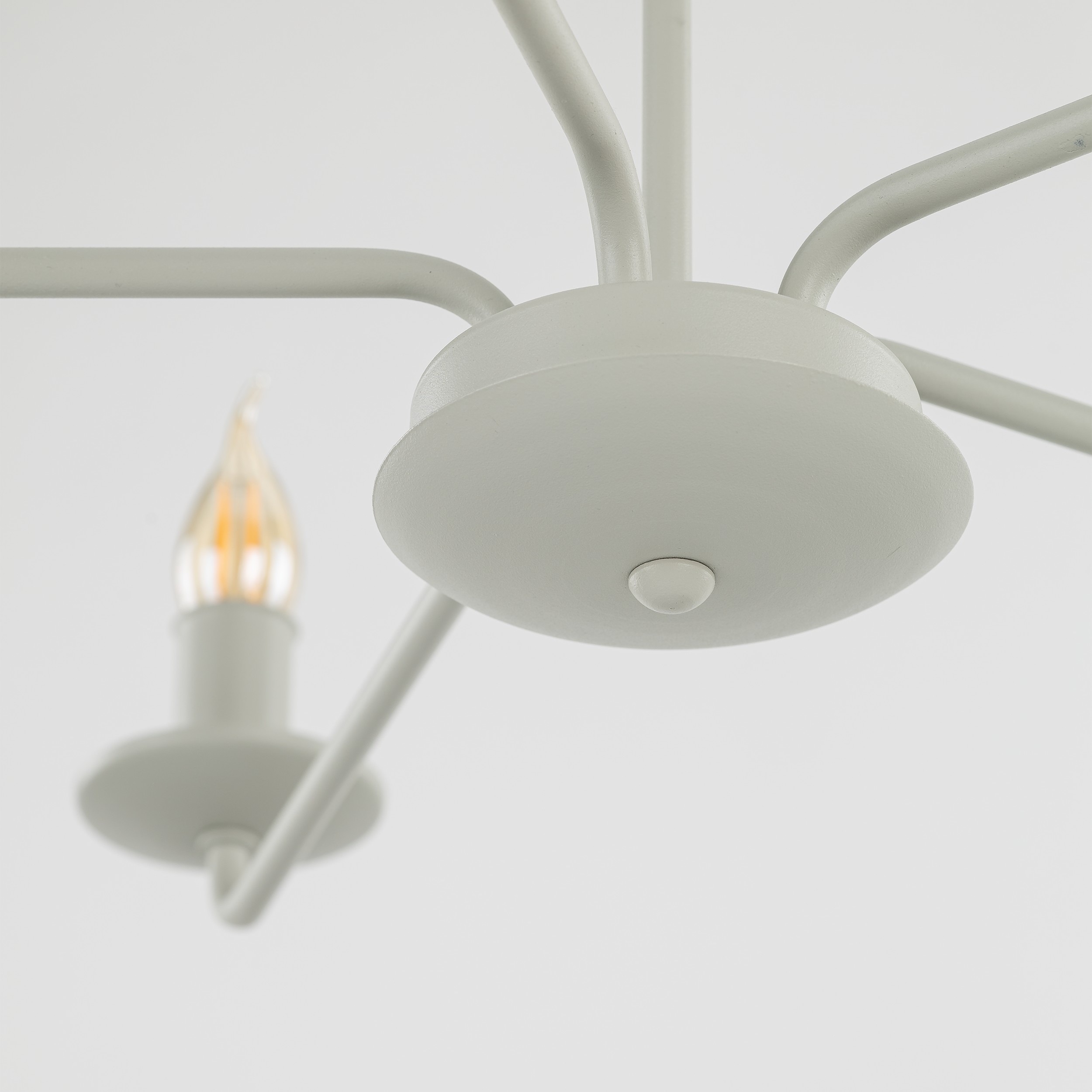 Lampa wisząca LIMAL beżowa 86x72cm - TK_10253