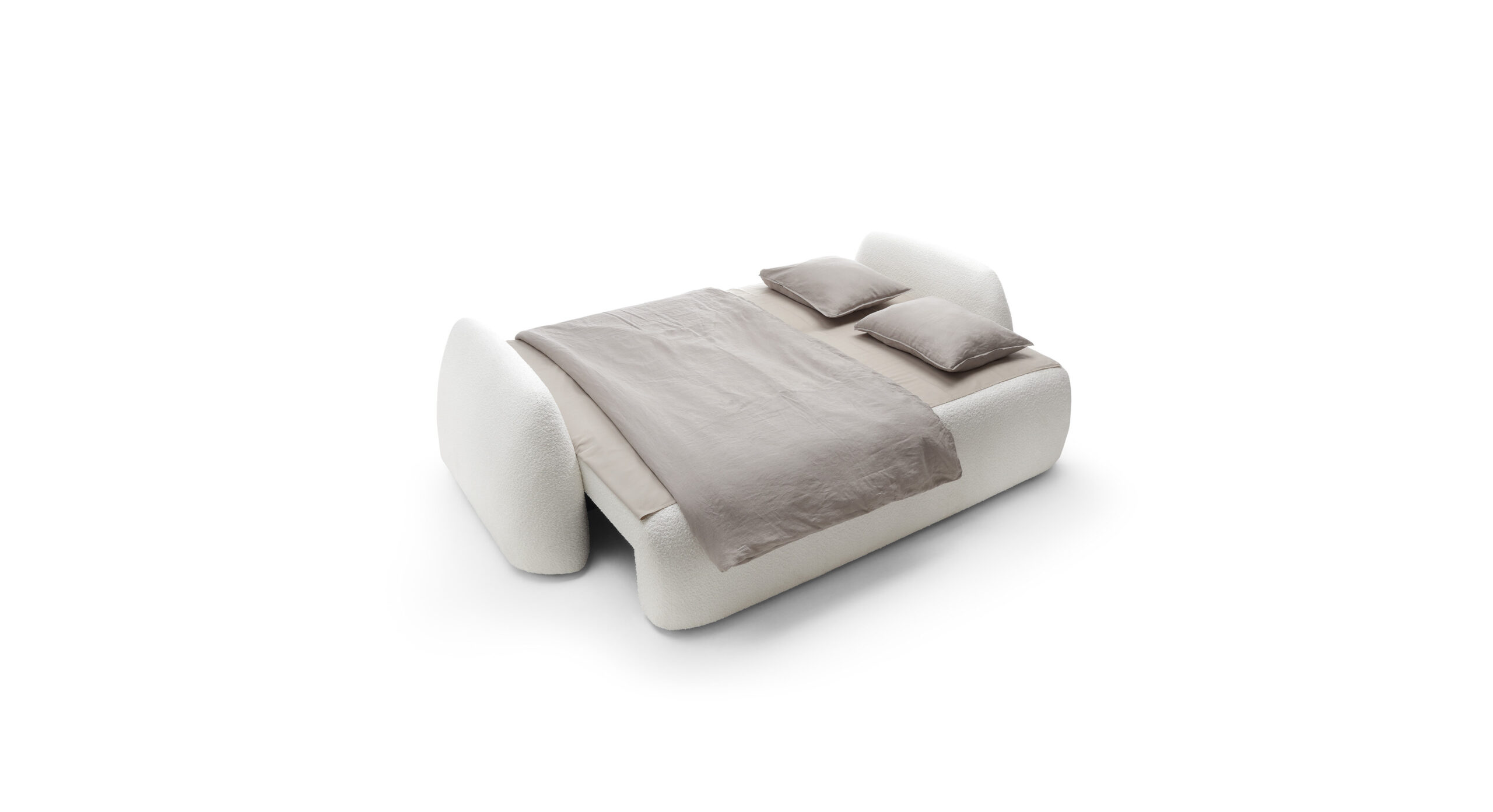 Sofa rozkładana MONSOON funkcja spania - tkanina Abriamo 04 kremowy - MONSOON_SOF_ABRIAMO04