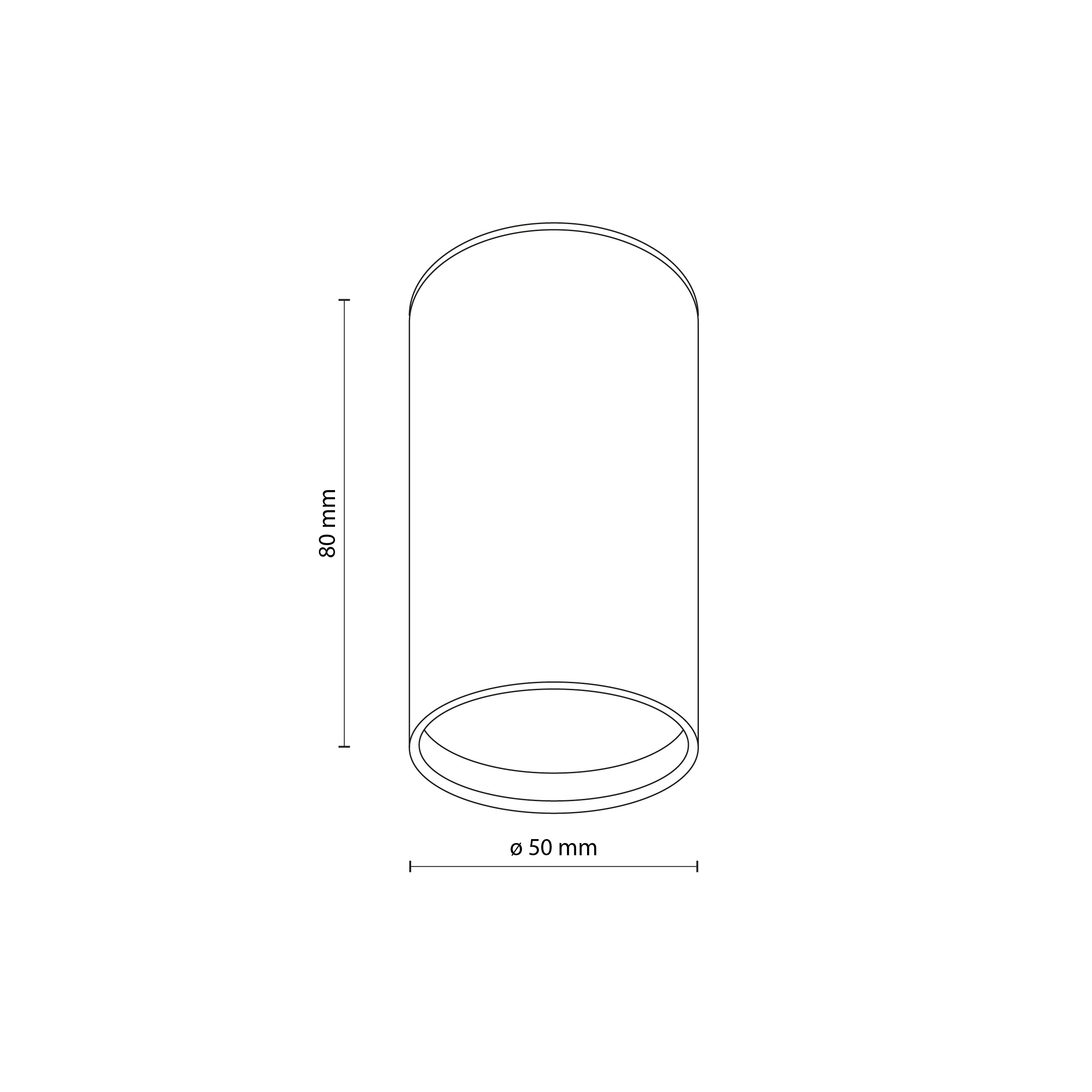 Spot TOP złoty 8x5cm - TK_5736