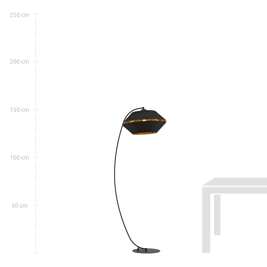 Lampa stojąca Czarny 1183/LP - 1183/LP