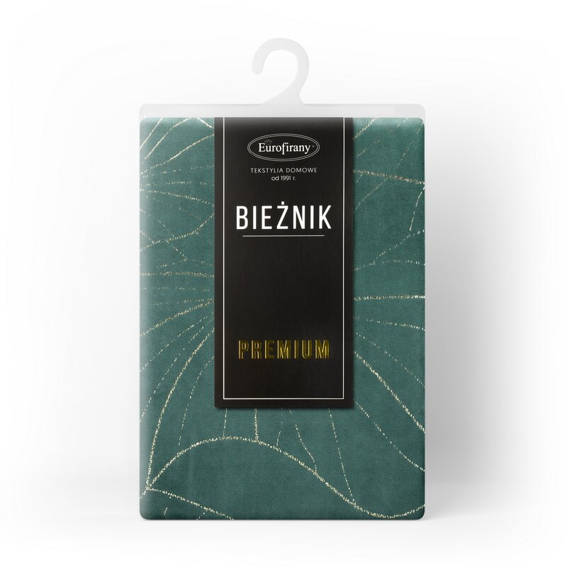 OBRUS BLINK 18 35 X 220 CM CIEMNOMIĘTOWY - EU_390198