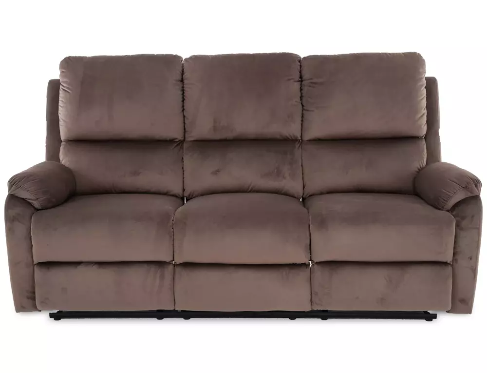 Sofa rozkładana SPENCER 3 VELVET cappuccino - SPENCER3VCA