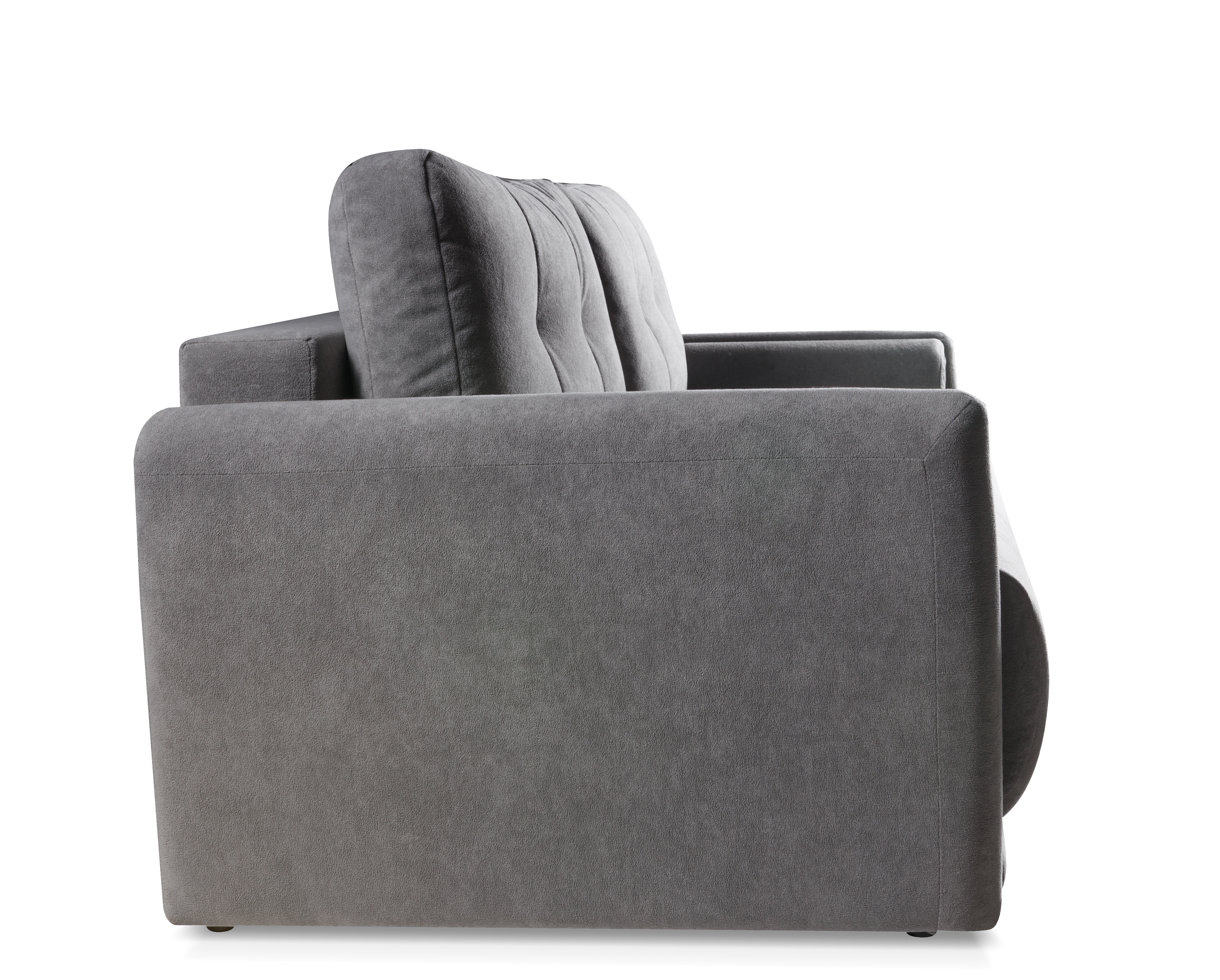 Sofa rozkładana z podłokietnikami ETNO Soft 20 - szara - ETNO_SO_SOFT20