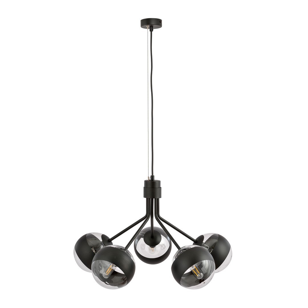 Lampa wisząca NOVA Czarny 1139/5 - 1139/5