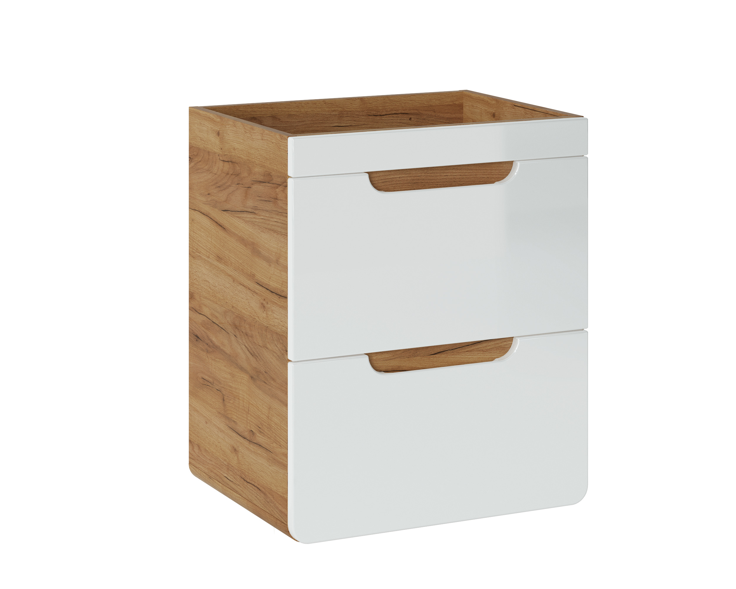 ARUBA BIAŁA 824 Szafka p.um 2S / White Cabinet u.w 2DW 50CM CU-COC-834012 FSC MIX Credit