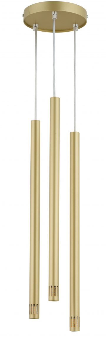 SOPEL LASER 3 ZŁOTY lampa wisząca