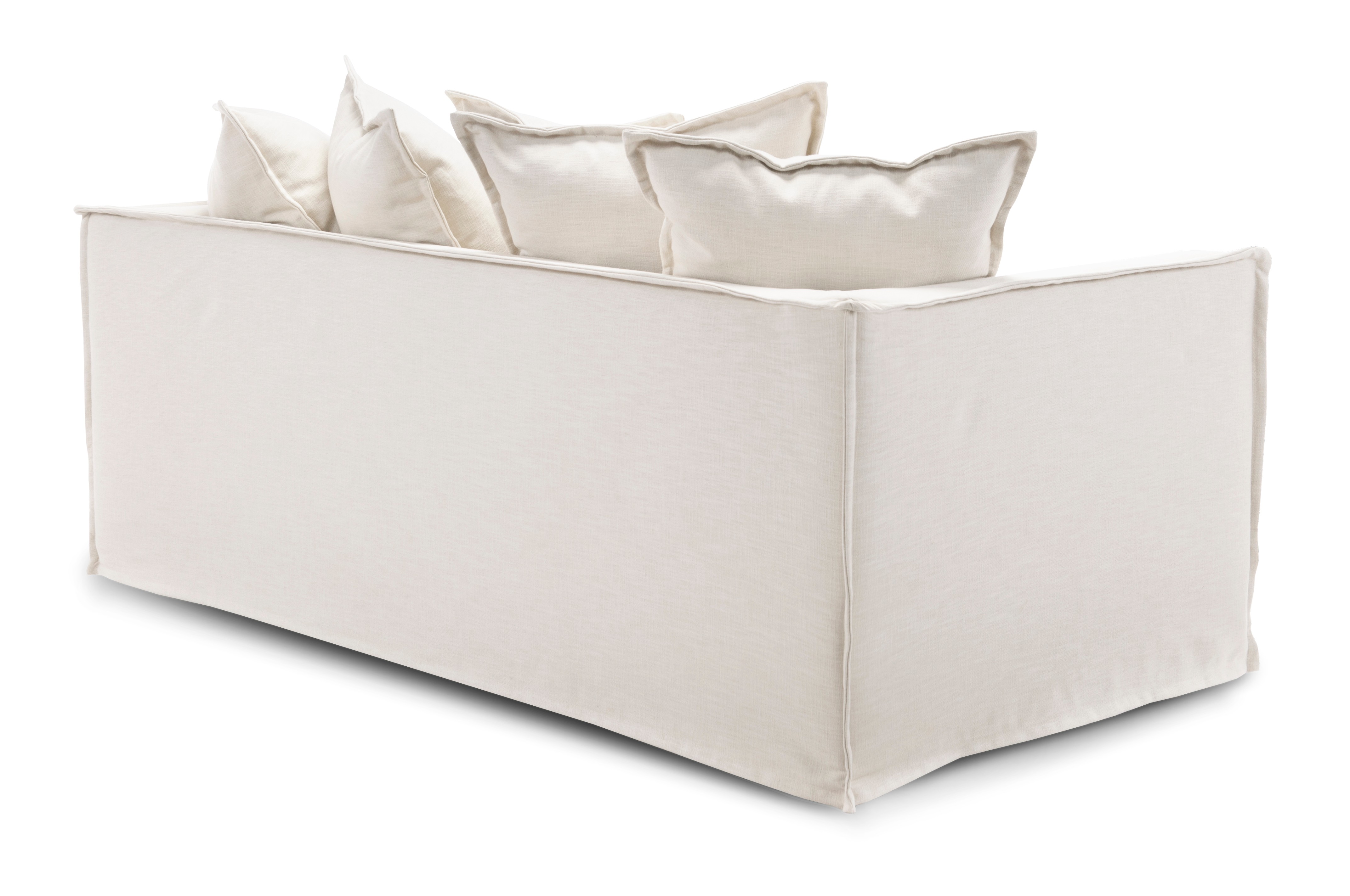 Sofa rozkładana Linoso kremowa MEBLEX - LINOSO3-MEX27CREAM