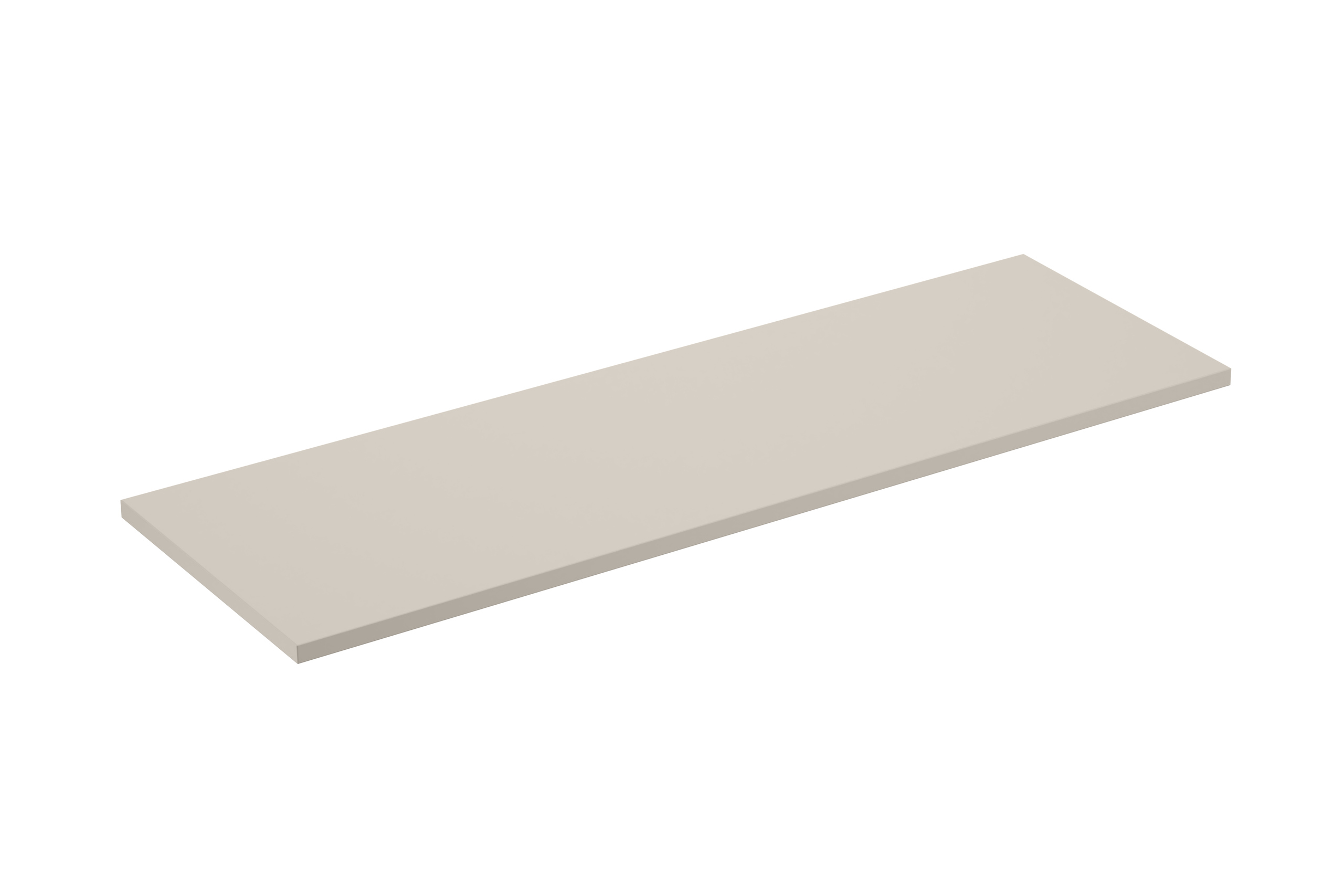 Blat łazienkowy 140cm CASHMERE UN, kremowy