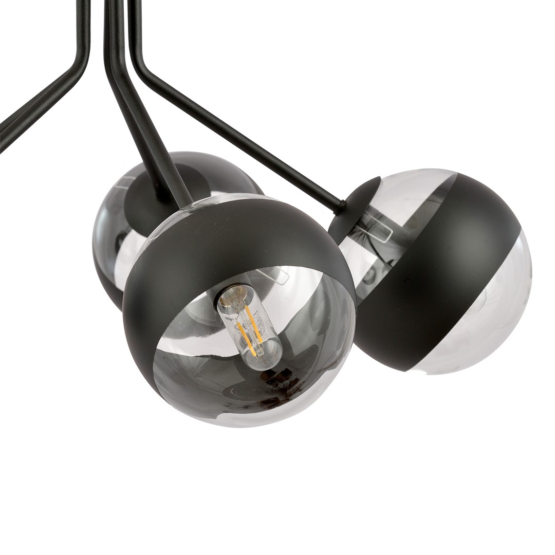 Lampa wisząca NOVA Czarny 1139/5 - 1139/5