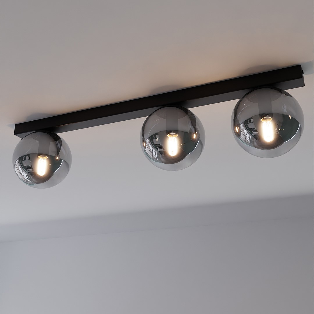 Lampa sufitowa FIT Czarny 1122/3 - 1122/3