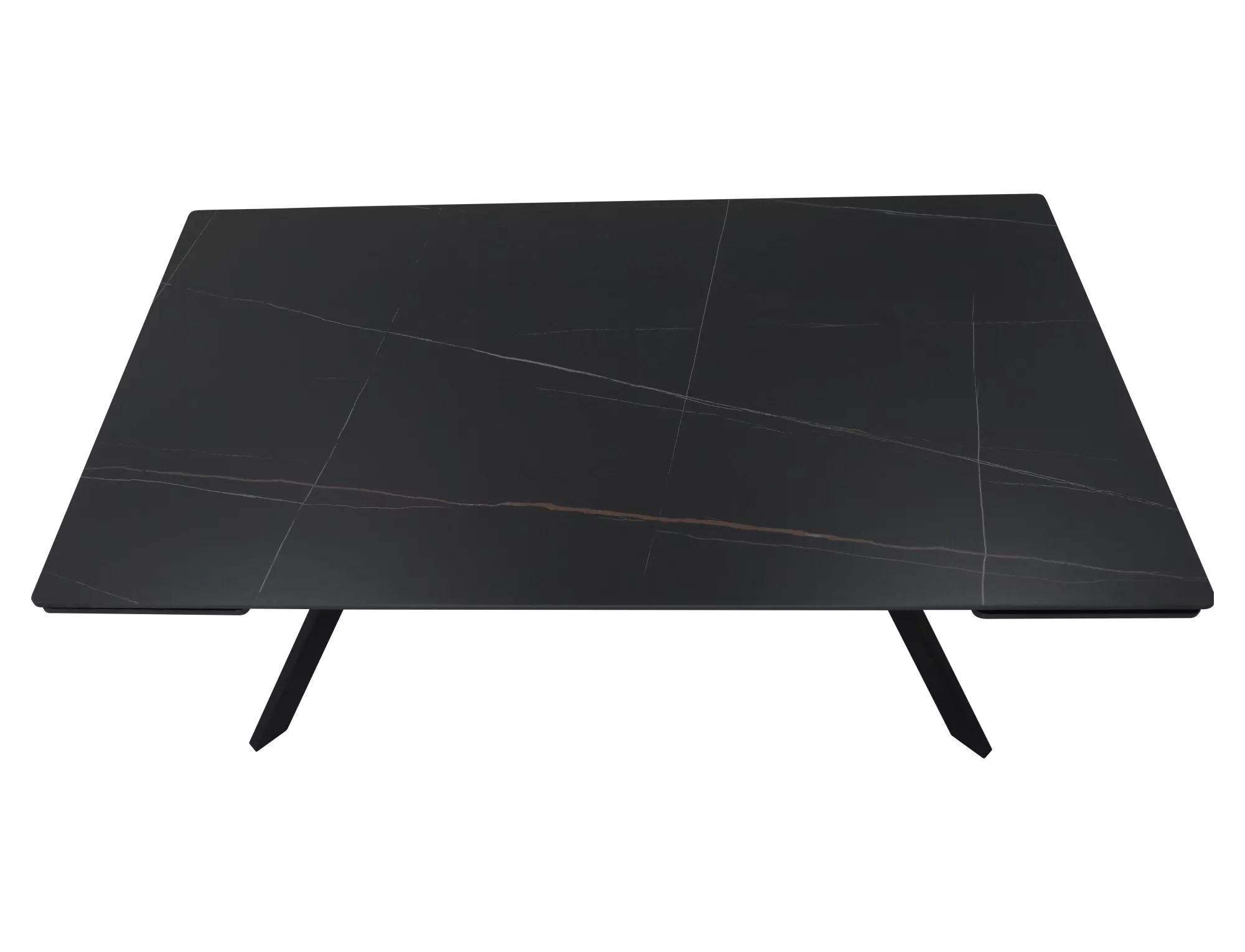 Stół rozkładany ceramiczny IMPERIA 160(220)x90 czarny - IMPERIAC160
