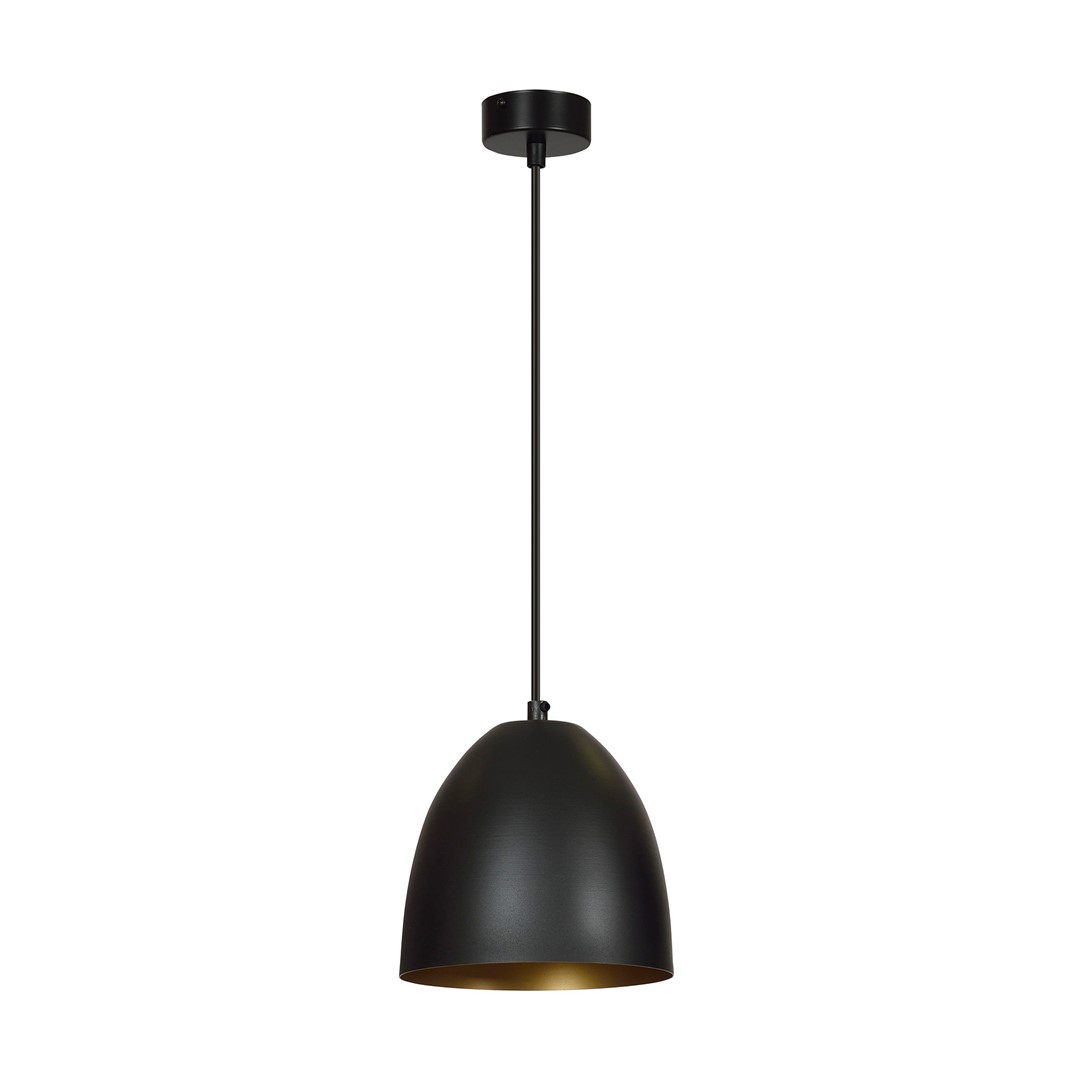 Lampa wisząca LENOX Czarny/Złoty 410/1