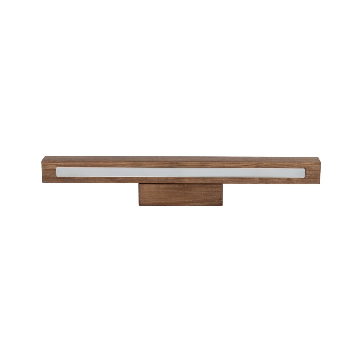 Kinkiet TEO LED 6W drewniana ciemny orzech 46x8x4cm - TK_5919