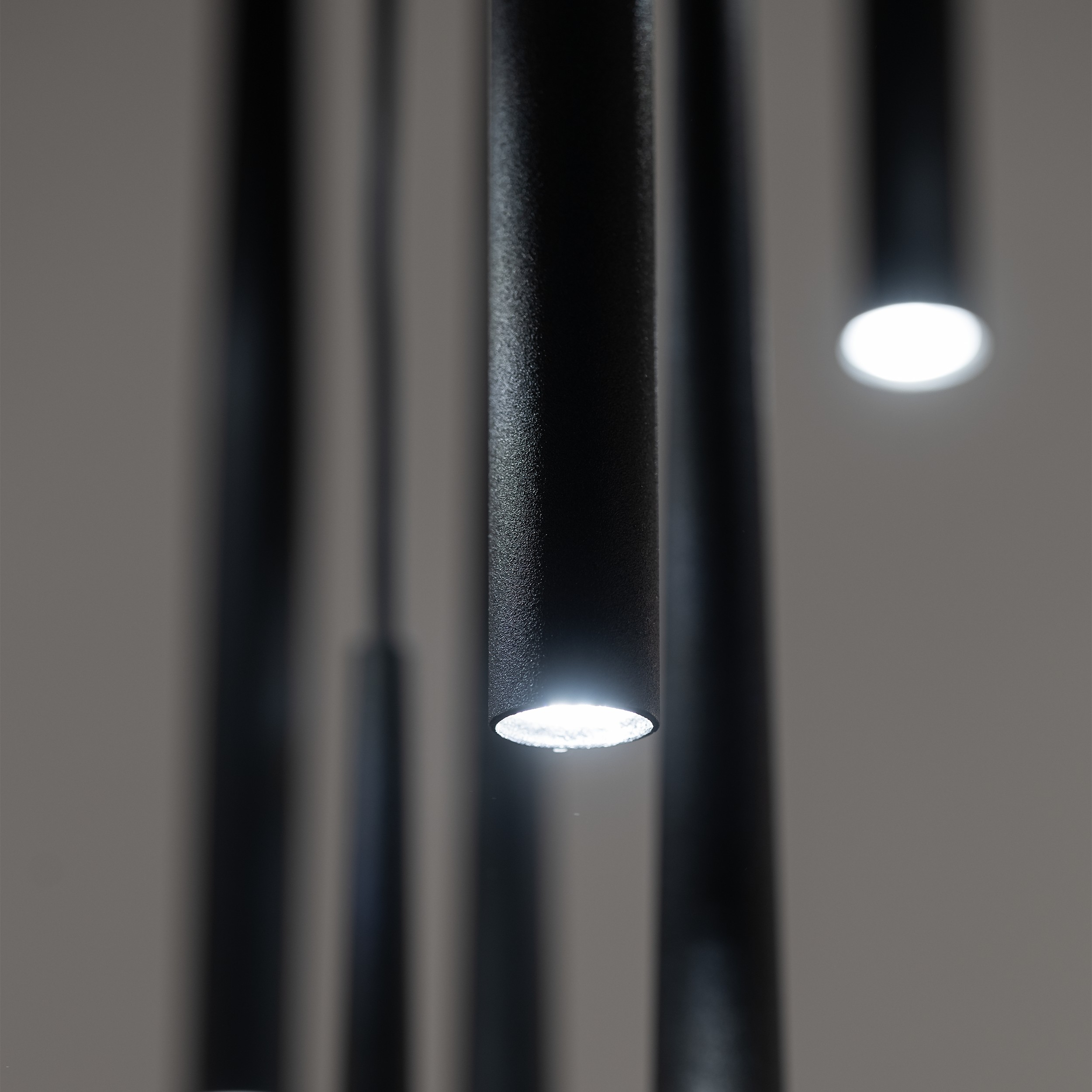 Lampa wisząca PIANO czarna 140x35cm - TK_10114